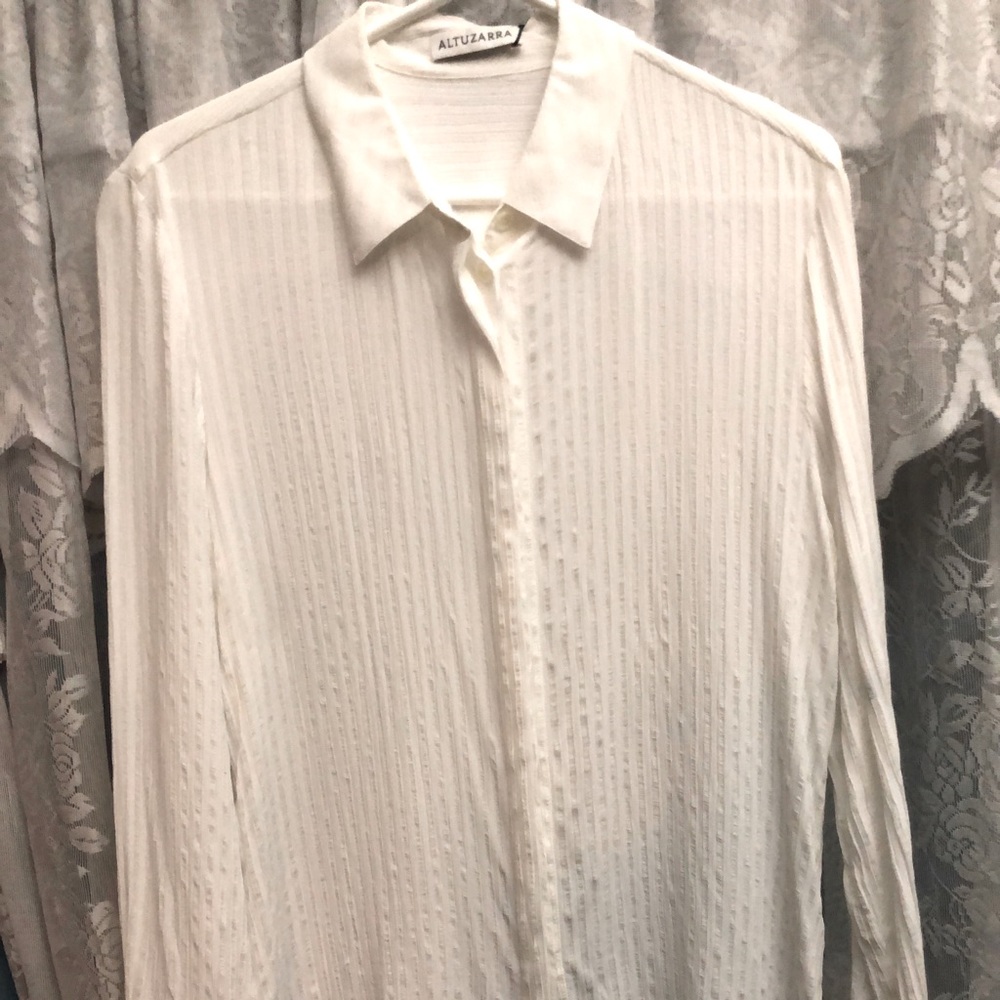 Altuzarra linen dress shirt. NWT